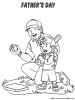 The day of the fathers in the world